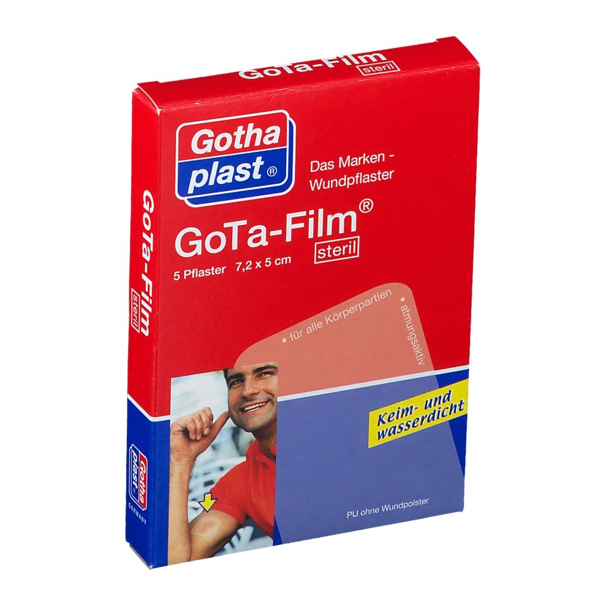 GoTa-FILM steril 5 cm x 7,2 cm