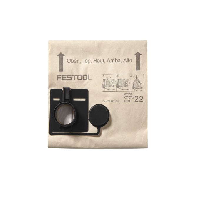 Sacos de filtro de substituição FESTOOL CT 22
