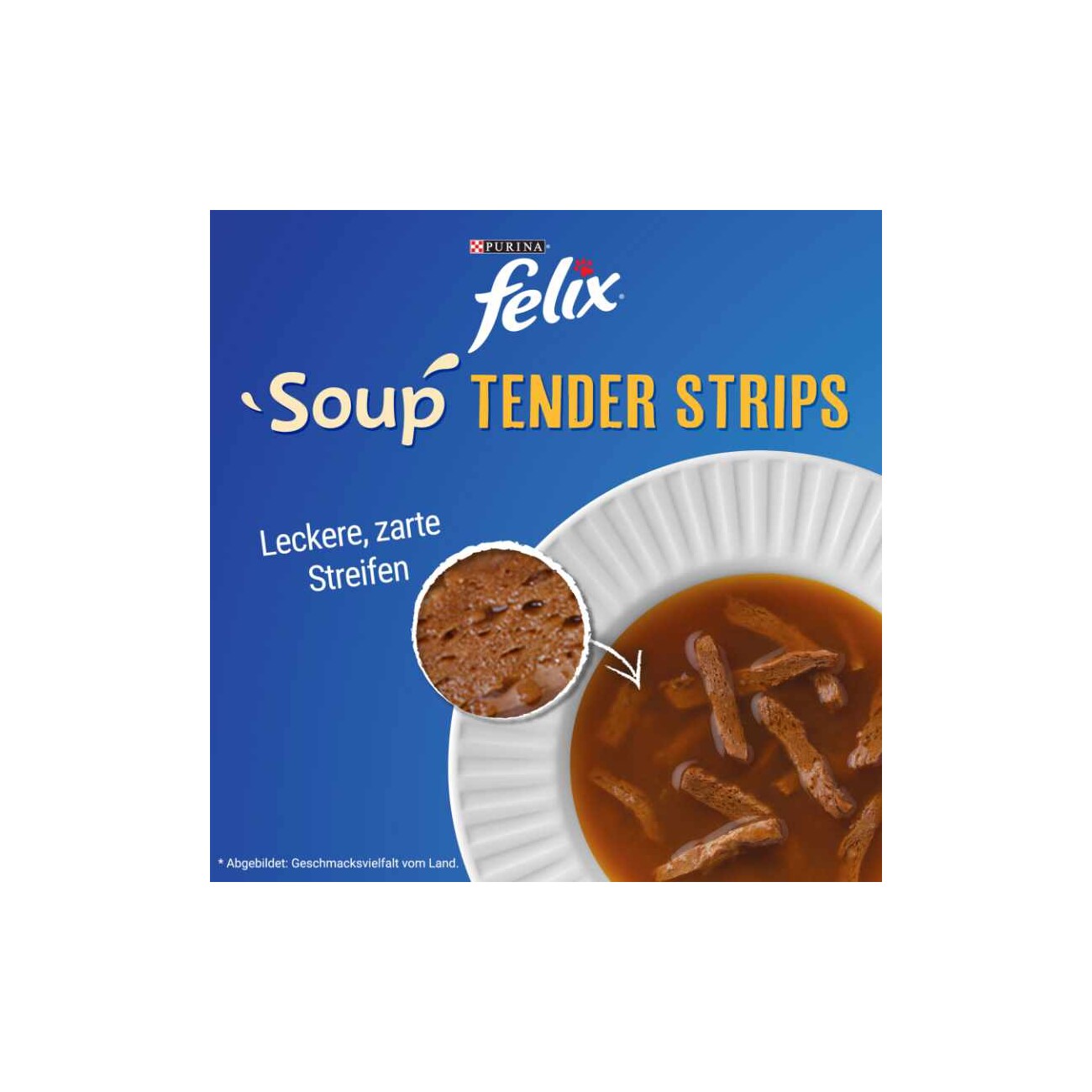 Felix Soup Tender Strips Suppe 24x48g