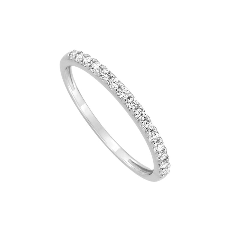 Bague Femme - Oxyde de zirconium - Or 9 Carats