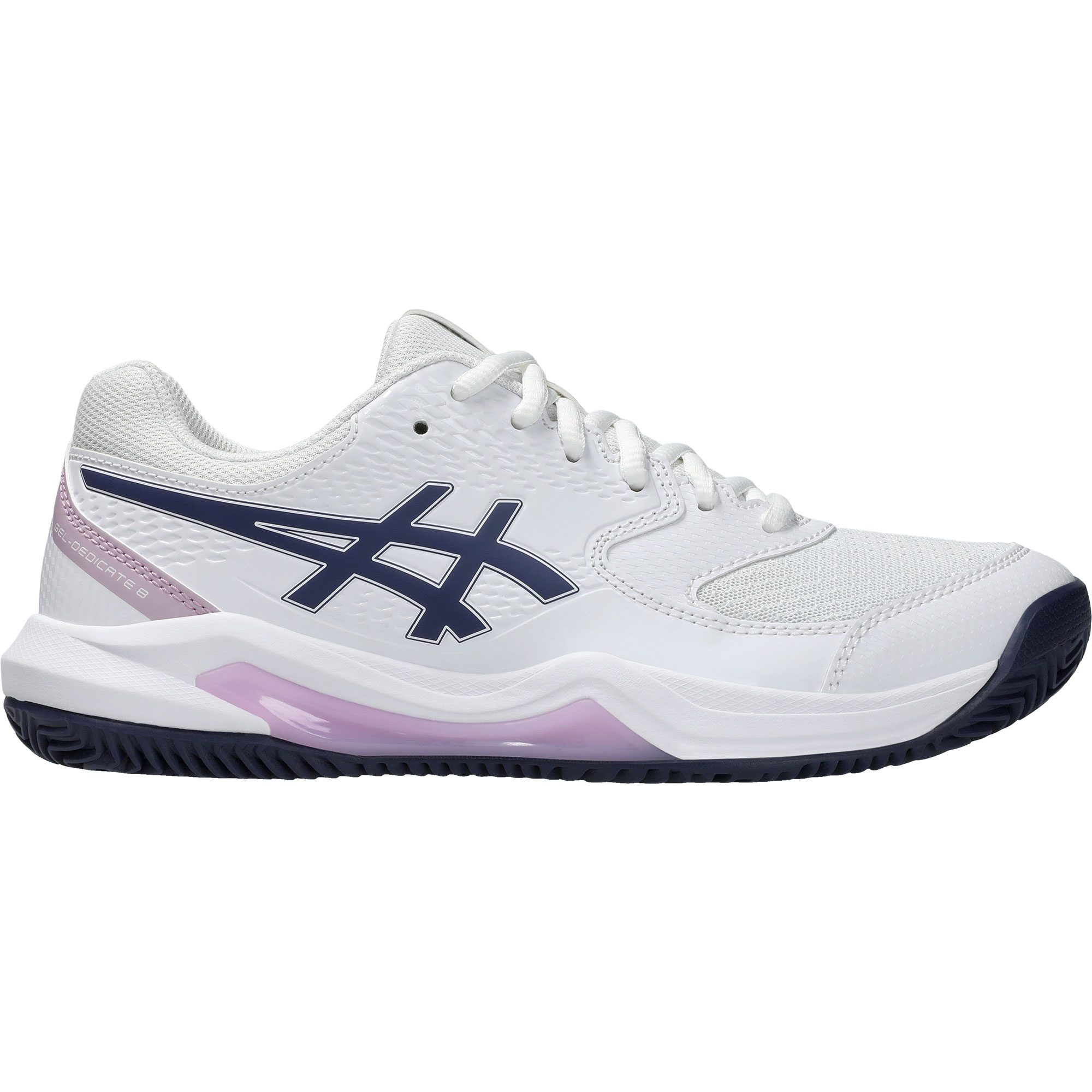 ASICS Gel-Dedicate 8 Clay Tennisschuhe Damen weiß