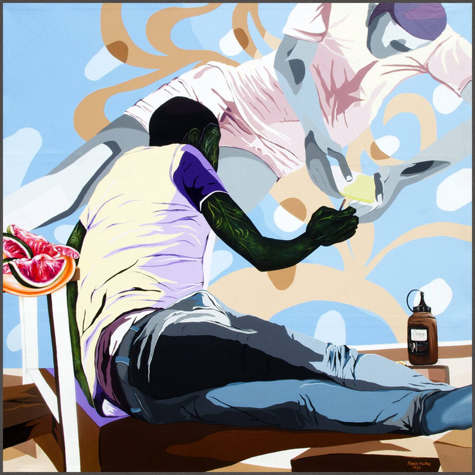 Ma passion by Franco Ndiba - Limited Edition. Edition of: 150. Signed.