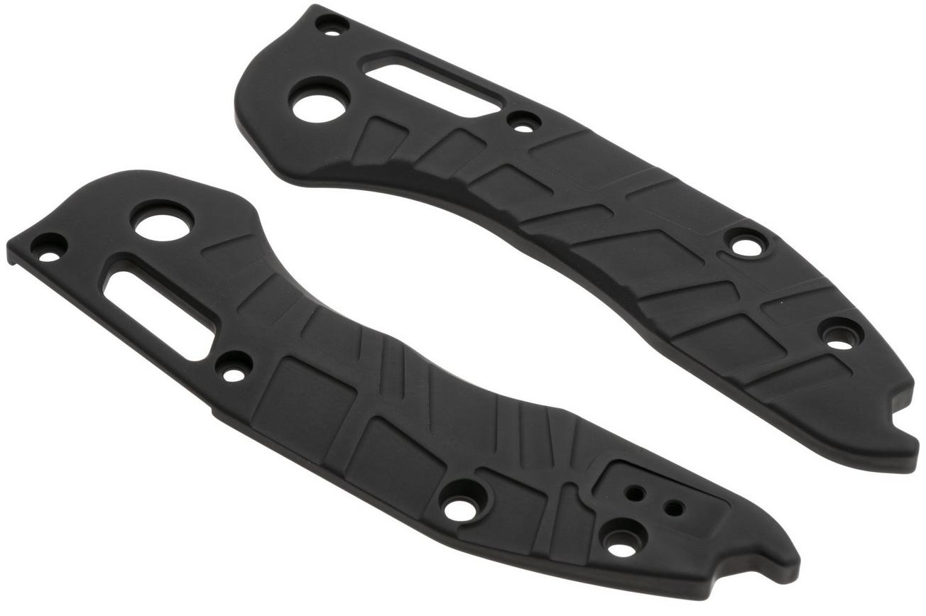 Lex Custom Microtech Stitch Scales V2 MS2TH190, Black Titanium, handgreepschalen