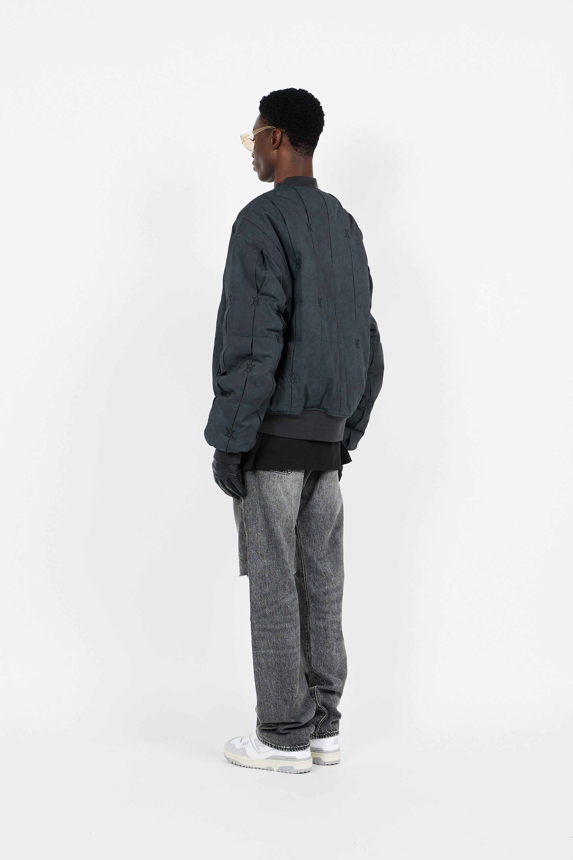 Daily Paper Bomber rasul bomber Noir