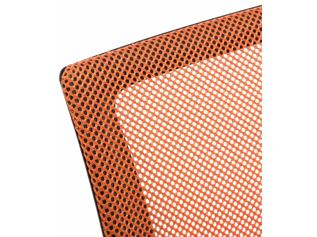 Chaise de bureau - Similicuir - Orange - Genius