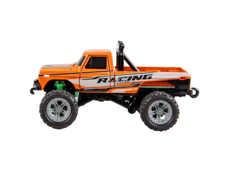 Amewi Monster Truck Die Cast 1:64 RTR, Orange Ferngesteuerte Monster Truck im Massstab 1:64