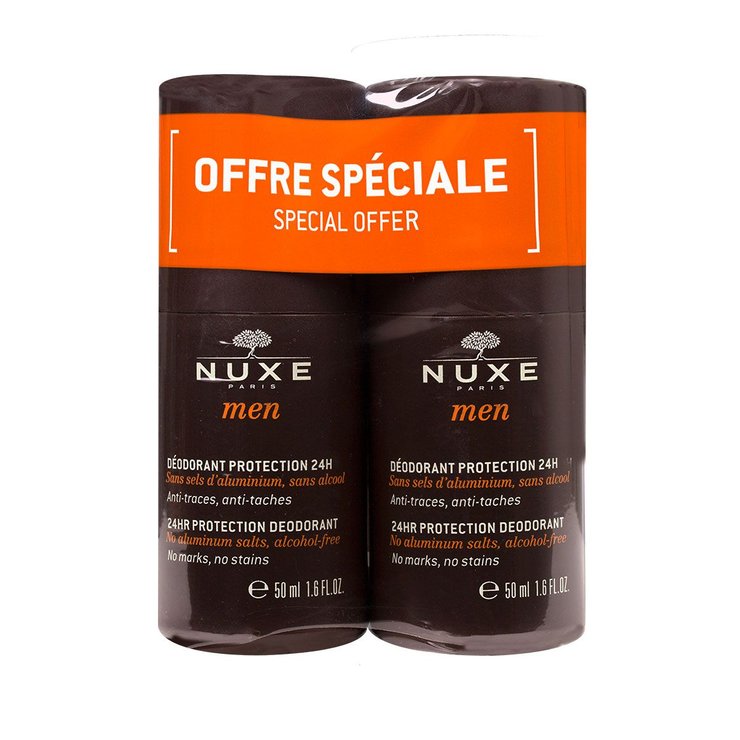 Men 24h déodorant protection 2x50ml