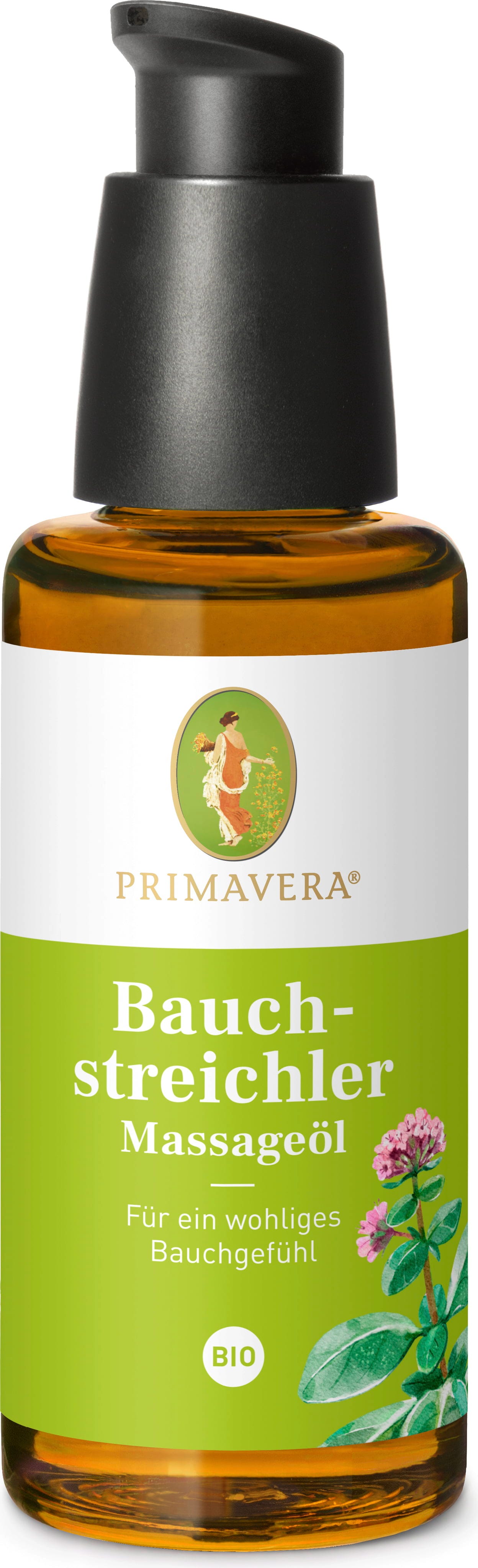 PRIMAVERA  Bauchstreichler Massageöl, 50 ml