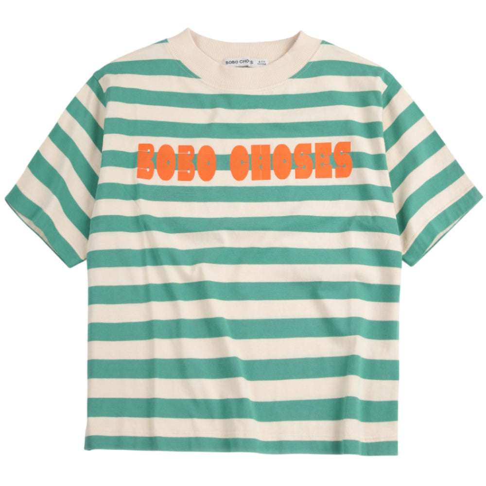 Køb Bobo Choses Offwhite Bobo Choses Modern Striped T-Shirt
