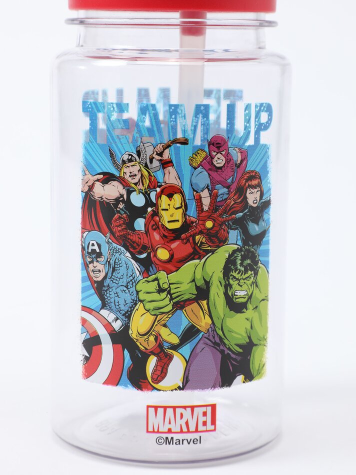 Garrafa estampada dos Vingadores - Marvel - Vários