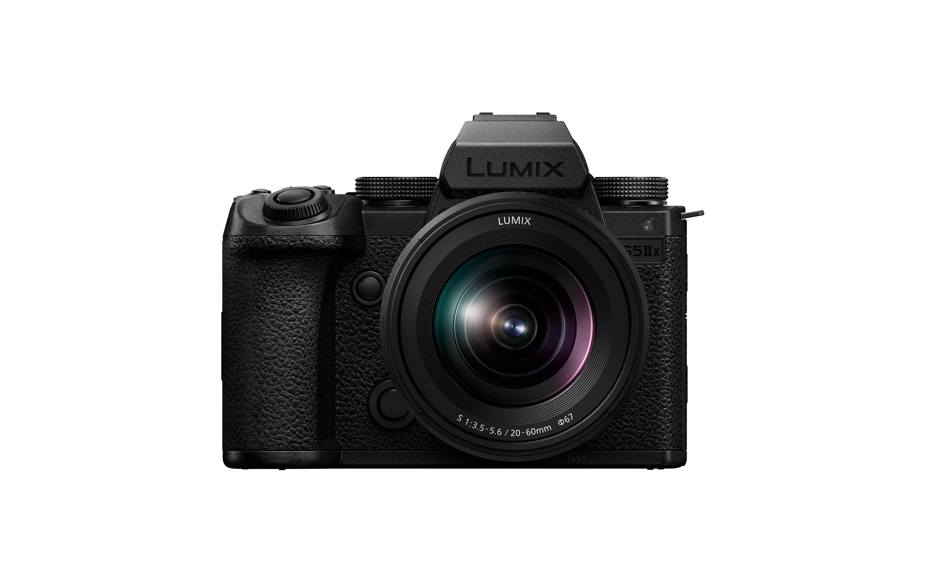 Fotokamera Lumix DC-S5M2XK<br>Kompakte spiegellose Vollformatkamera für professionelle Content-Ersteller mit 20-60mm Objektiv