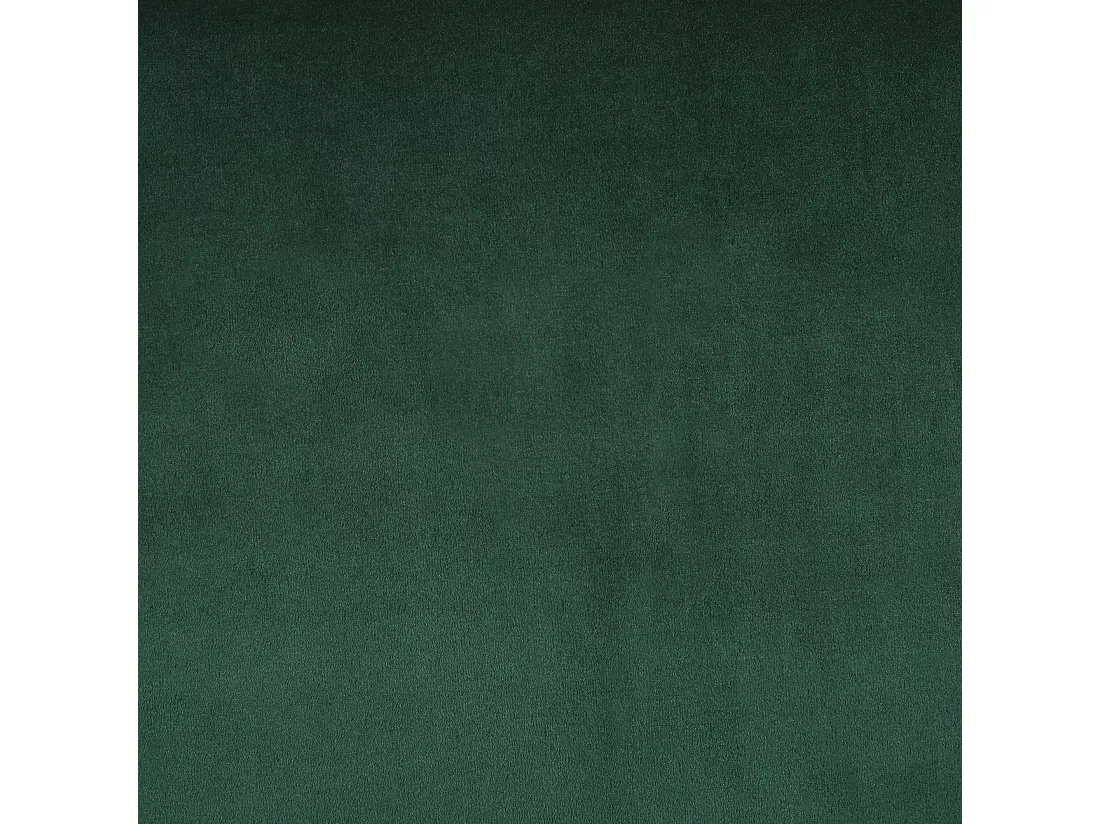 Chaise longue en velours vert foncé NANTILLY