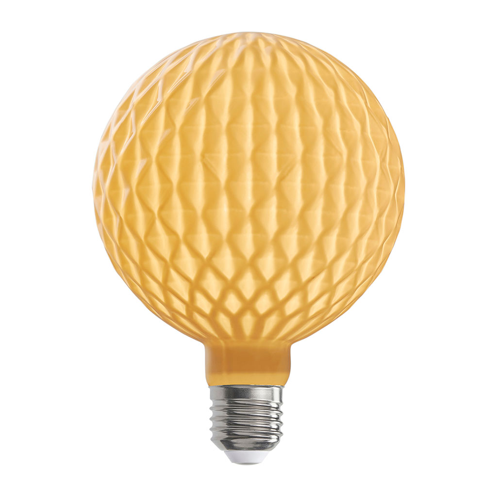 Ampoule décorative texturée E27 4W