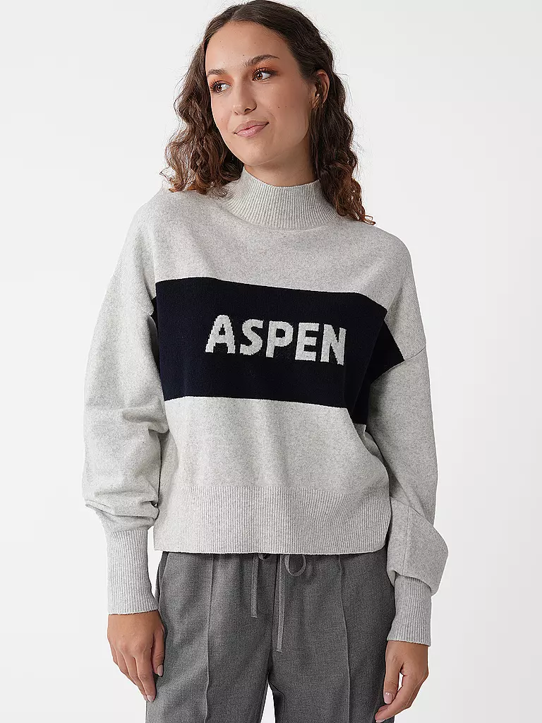 PENN&INK Rollkragenpullover hellgrau