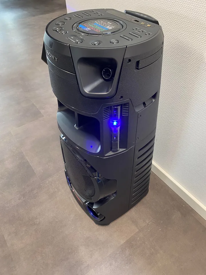 [OUTLET] - Sony MHC-V43D - Festhøjttaler - trådløs - Bluetooth - App-kontrolleret - 3-vejs