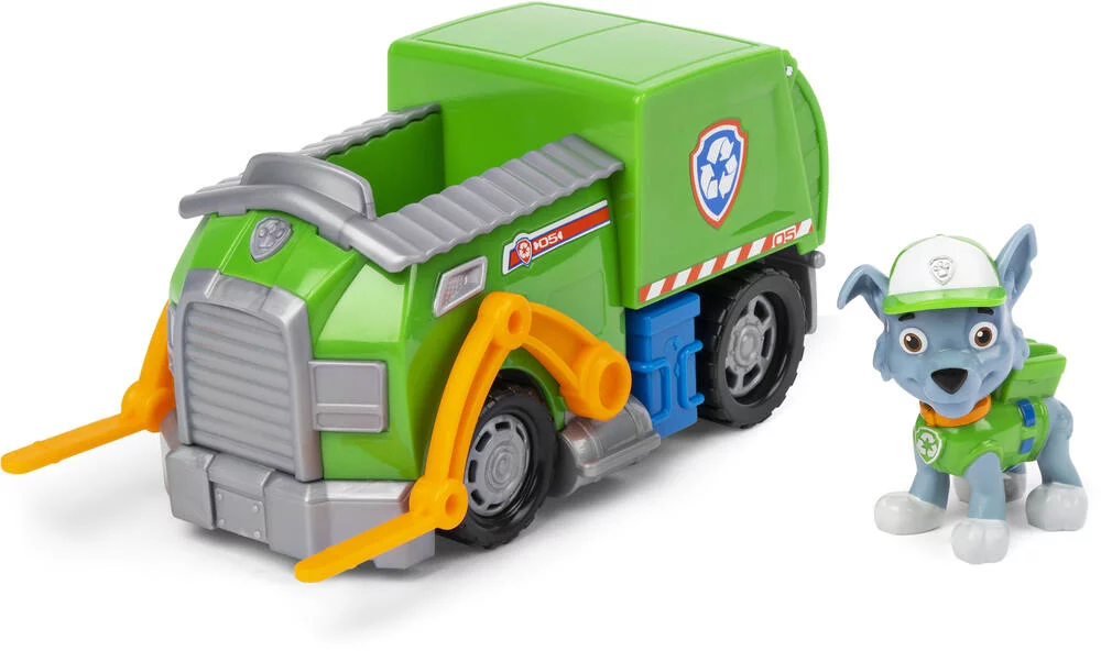 VEHICULE + FIGURINE ROCKY PAT'PATROUILLE