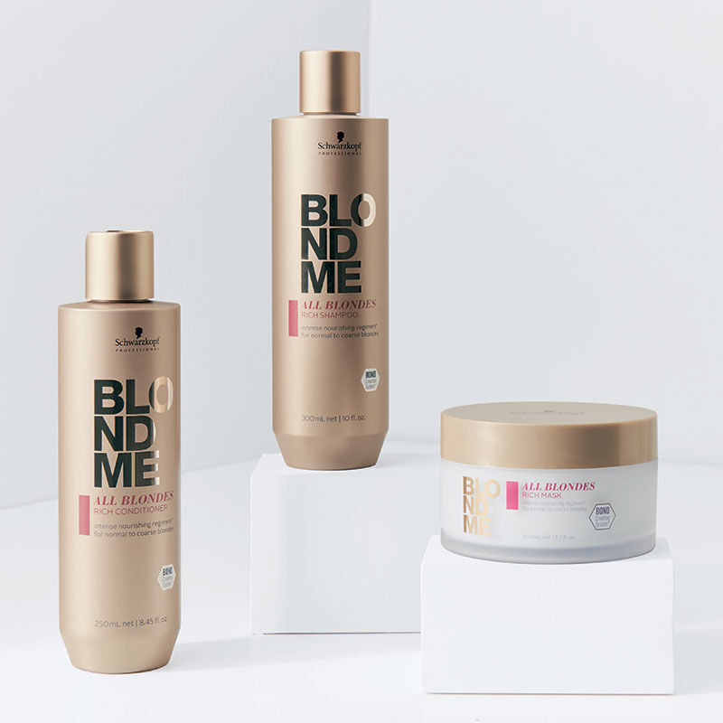 Baume démêlant riche pour cheveux blonds normaux à épais Blondme