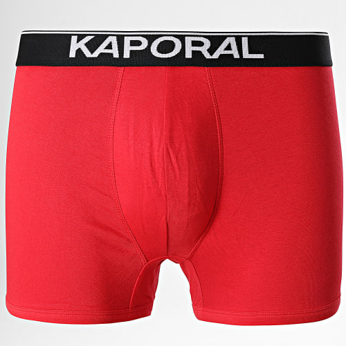 Lot De 3 Boxers Quad Noir Blanc Rouge
