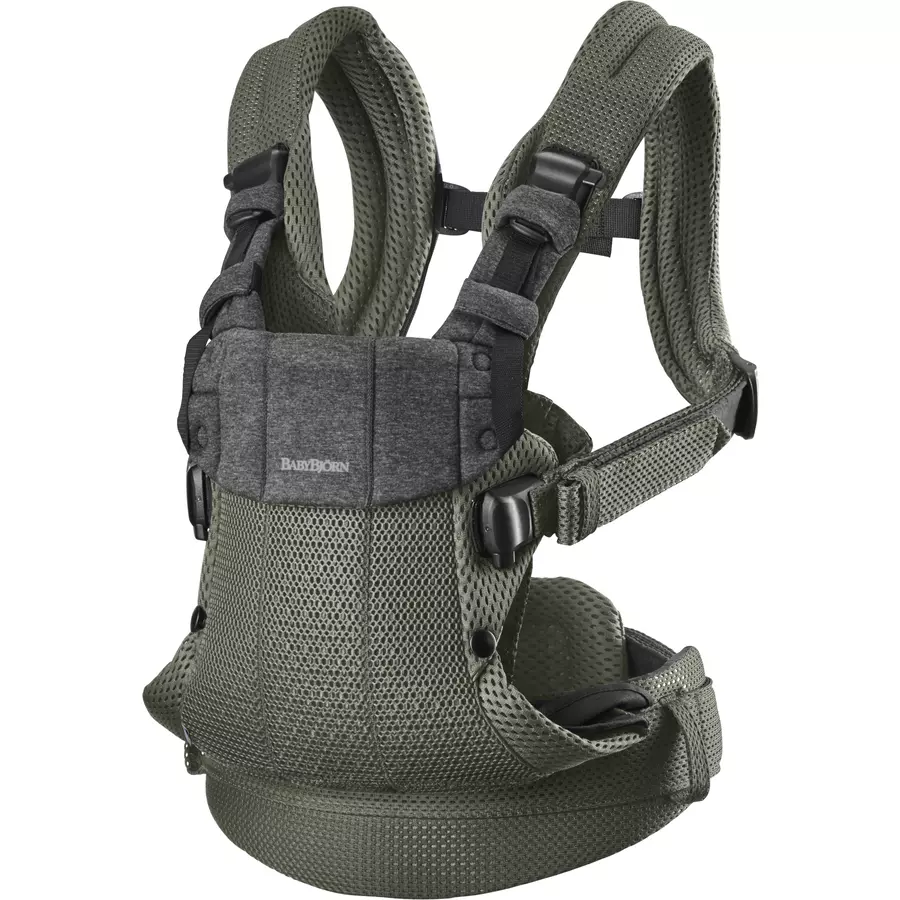 BABYBJÖRN Babytrage Harmony 3D Mesh Dunkelgrün