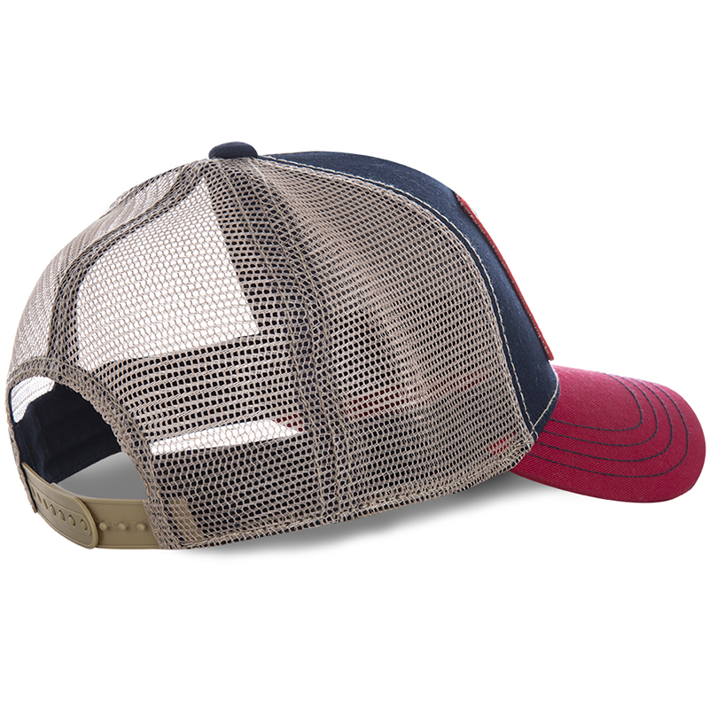 Von dutch - Casquette Square 16 Navy / Rouge