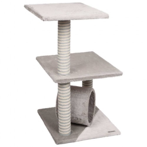 Arranhador cinza para gatos