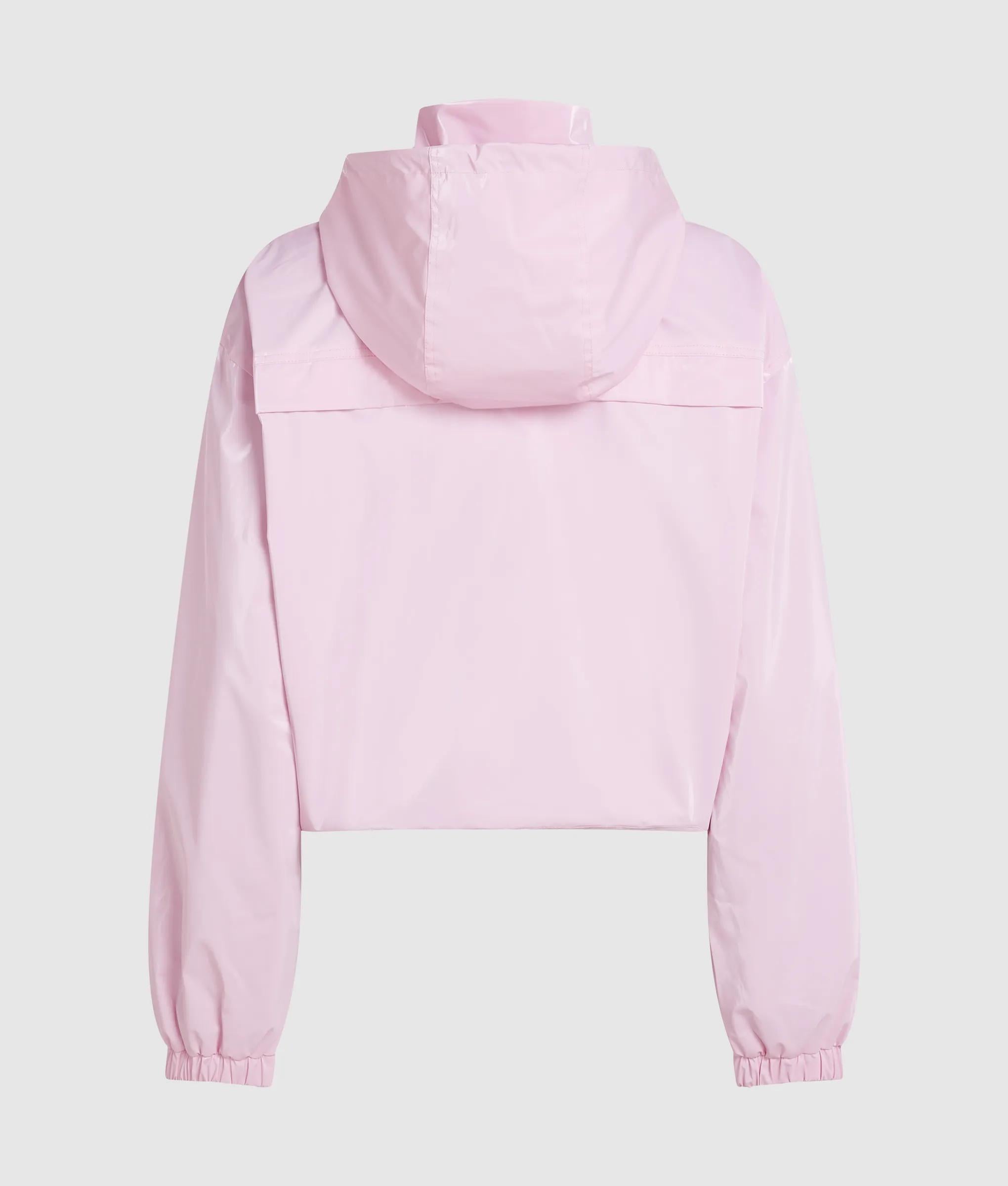 Glanzende capuchon jacket