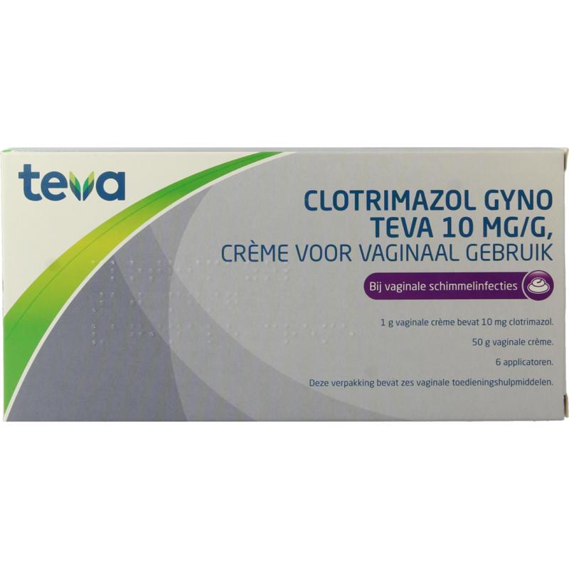 Teva Clotrimazol Gyno 10Mg Creme (50 gr)