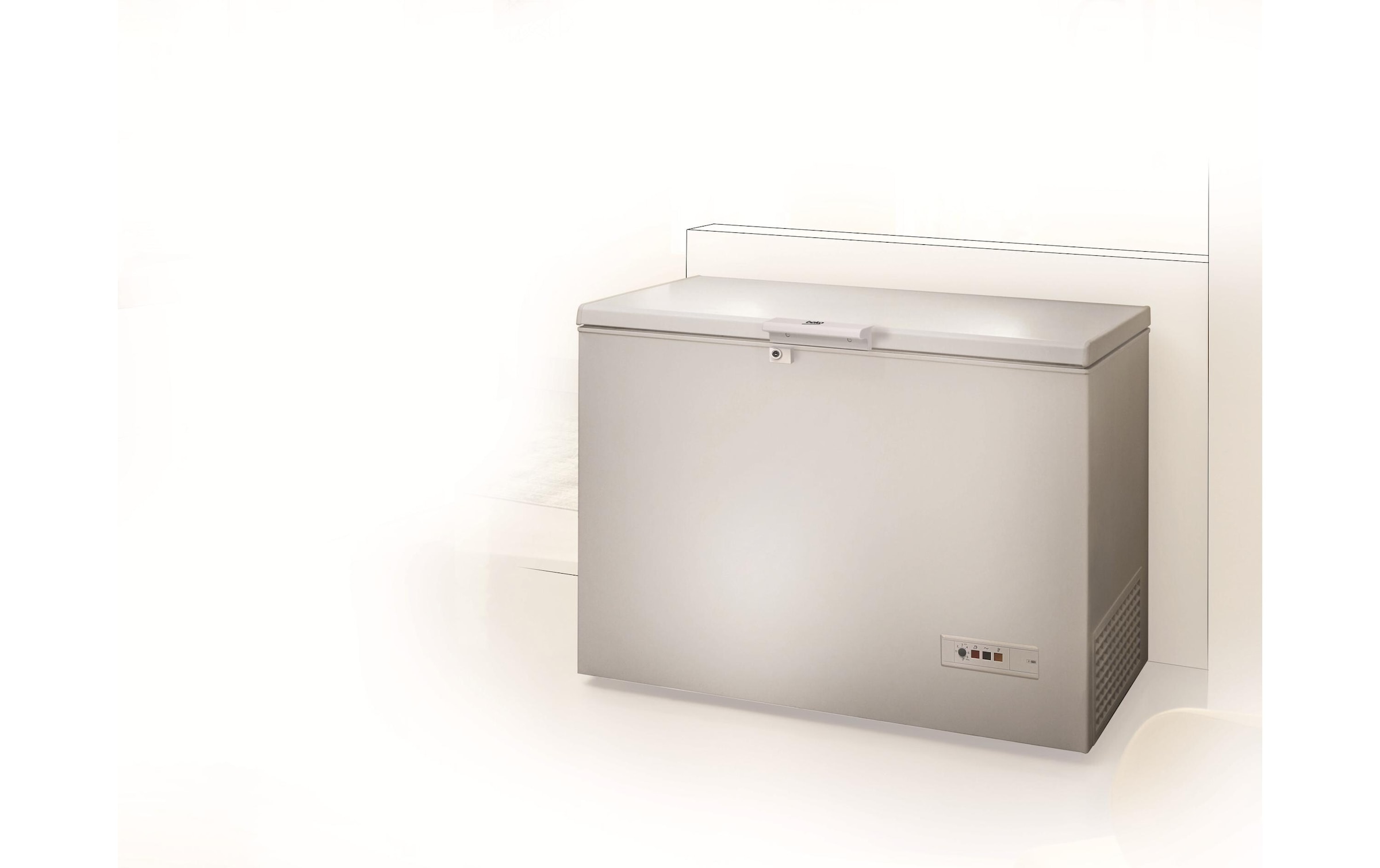 BEKO Gefrierschrank »ACO 432 E BP« 91,6 cm hoch 140,5 cm breit