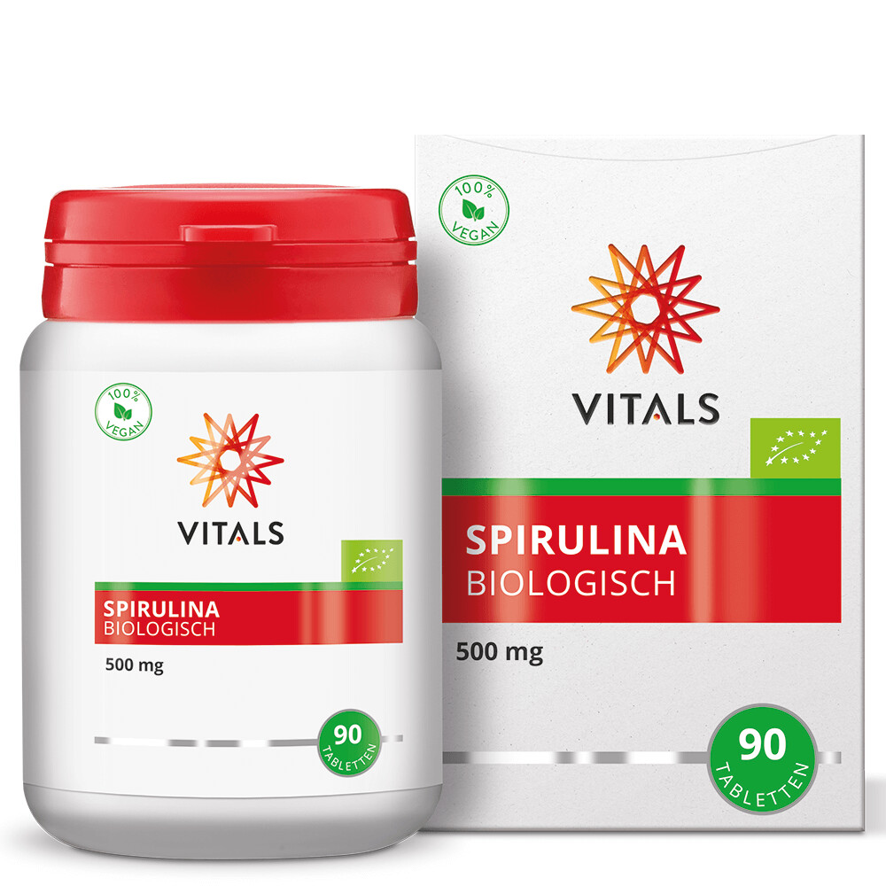 Vitals Spirulina Biologisch90 tabletten