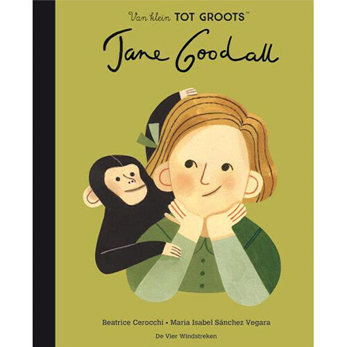 Uitgeverij de vier windstreken van klein tot groots: jane goodall