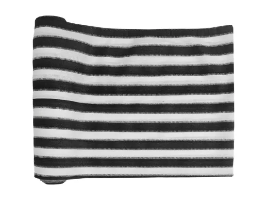 Filet brise-vue anthracite et blanc 1,8x25 m PEHD 75 g/m²