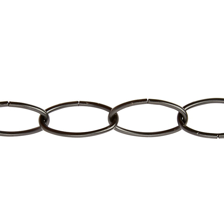 Chaîne de lustre noire Diall ø2.2 mm x l. 150 cm