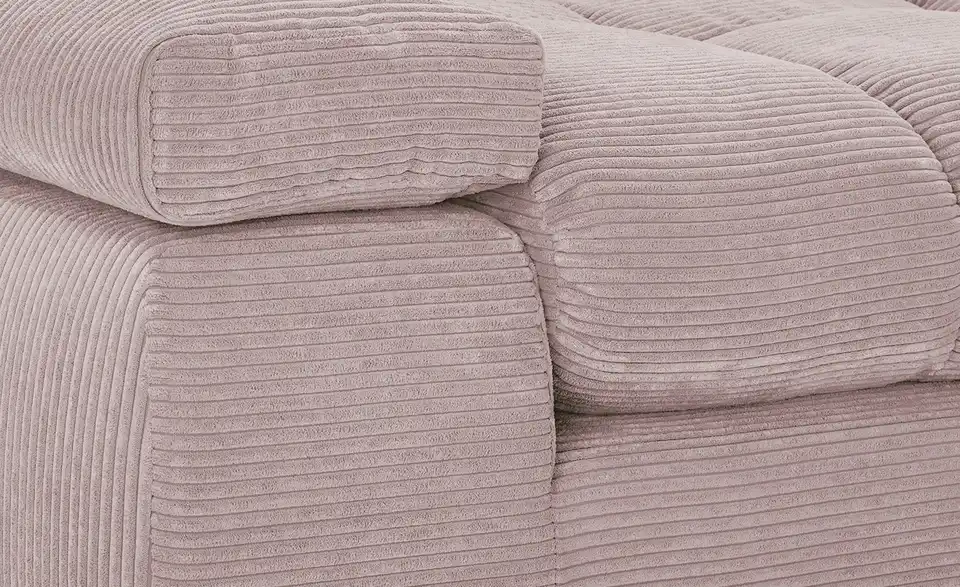 Ecksofa Hella rechts Flamingo, Rosa