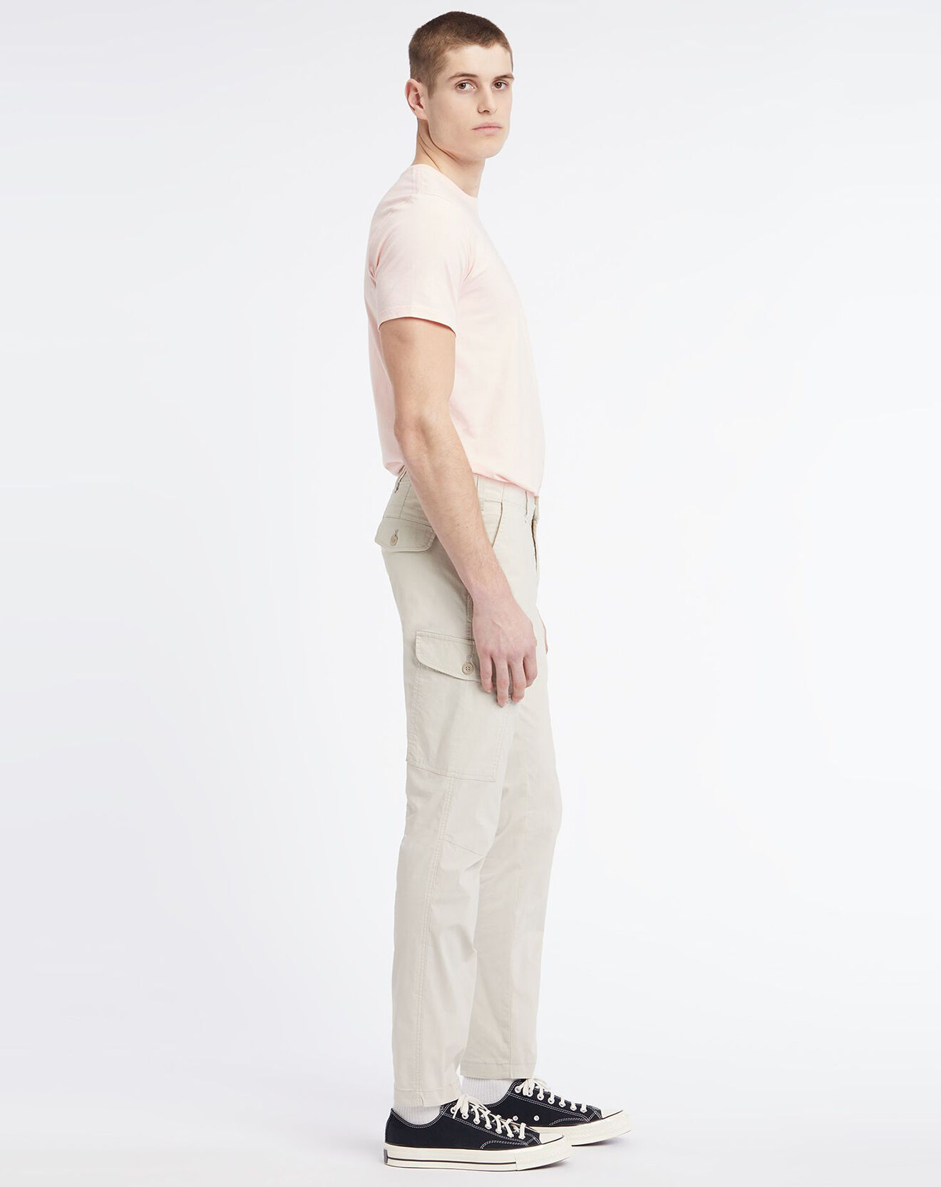 Dockers Pantalon cargo beige clair