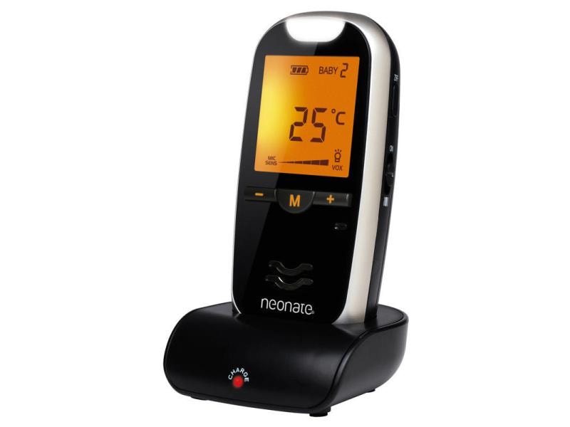 Neonate Babyphone-Station für Babyphone BC-6500D Babystation, passend zu Babyphone BC6500D, schwarz, 1 Stück