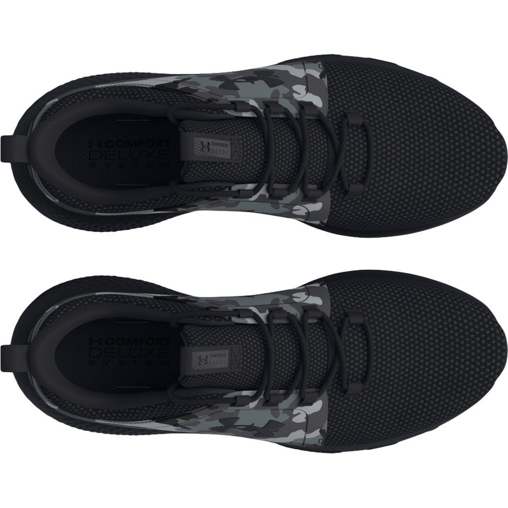 Under Armour CHARGED DECOY - Chaussures running Homme noir