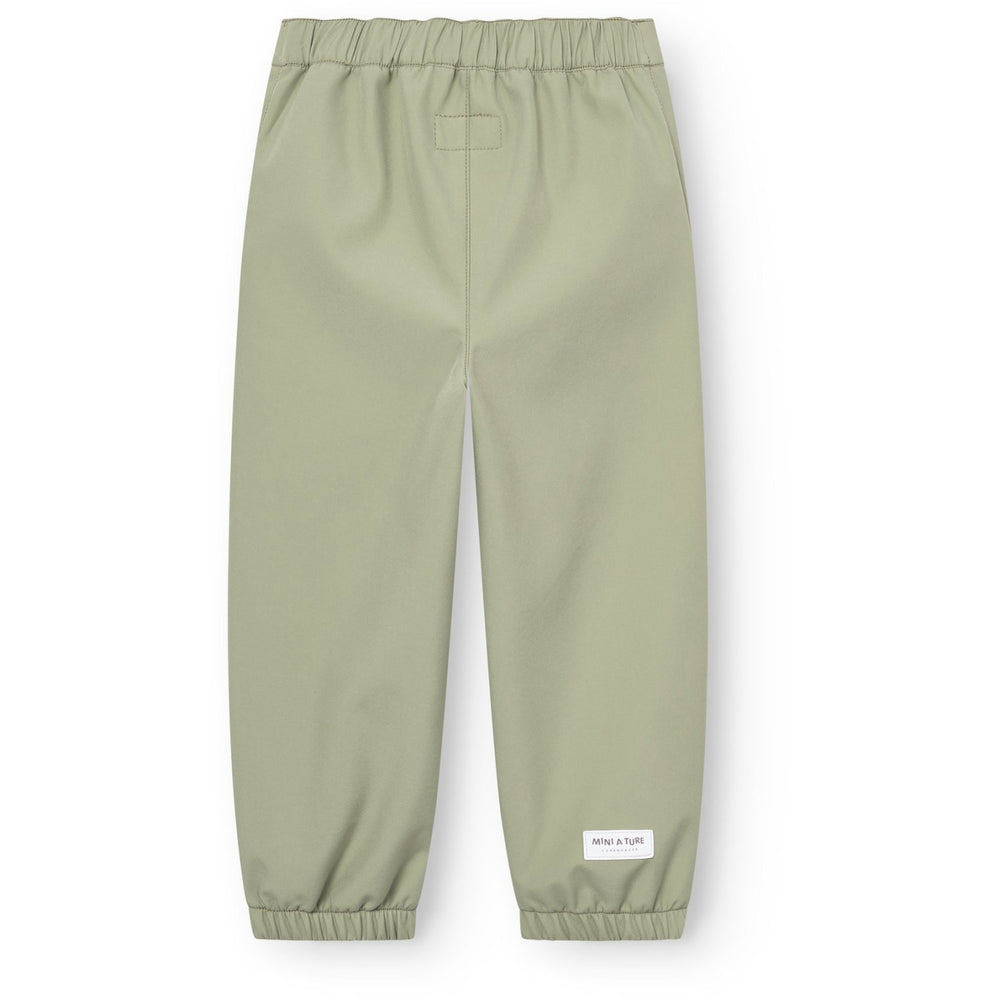 Køb Mini A ture Tea Green Mataiano Softshell Pants. Grs