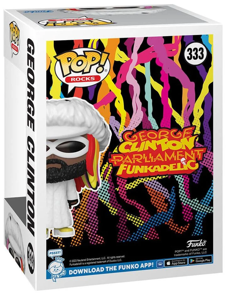 George Clinton - Funko Pop! Rocks n°333 | George Clinton Funko Pop!