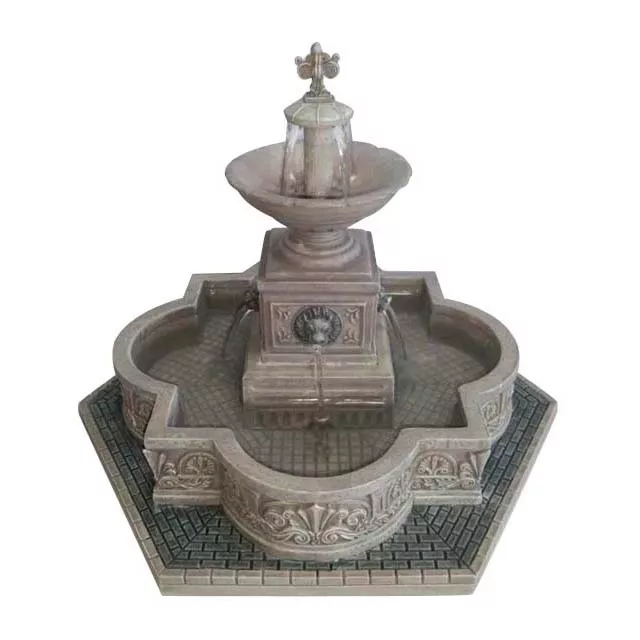Accessoire Lemax (H20 cm) Fontaine d'eau modulaire Plaza