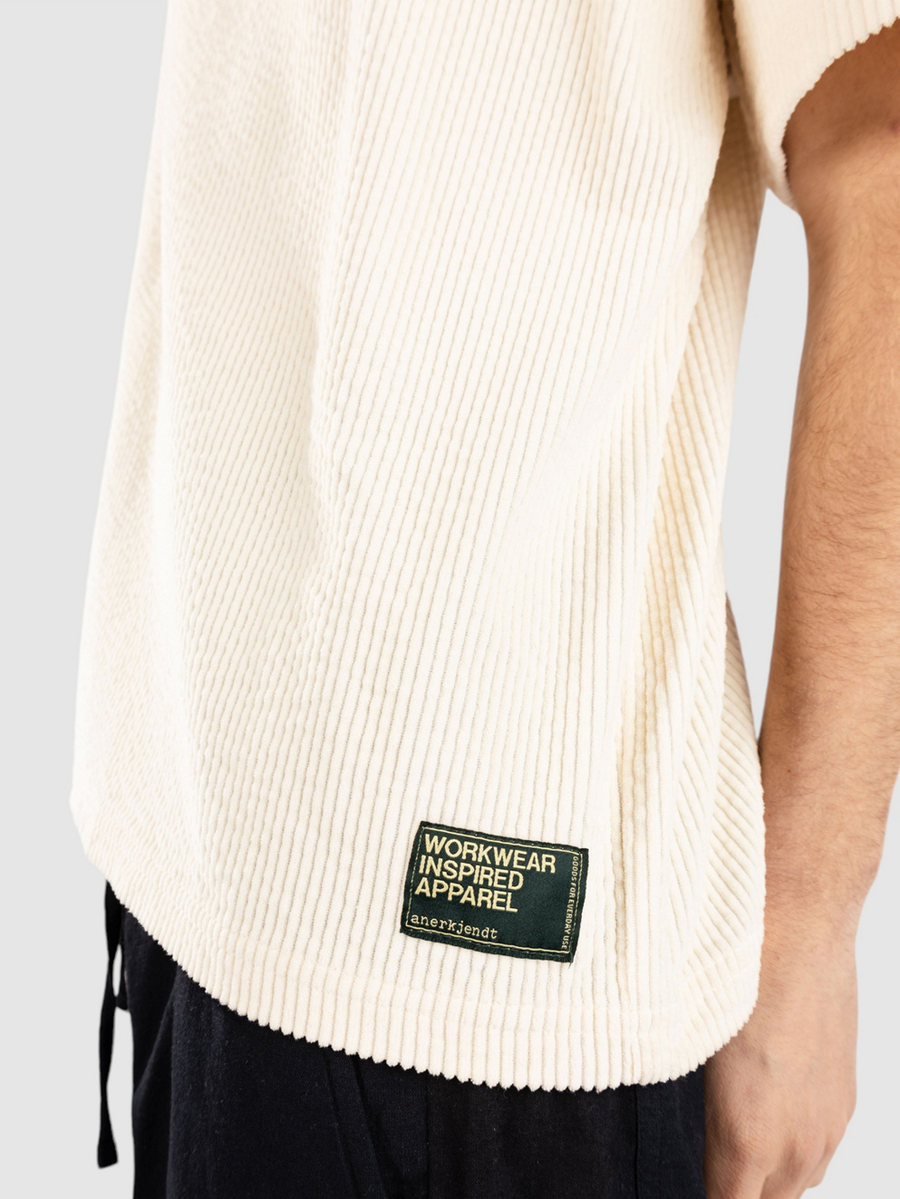 Anerkjendt Akvillads Corduroy T-Shirt tofu