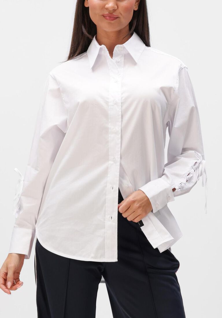 witte haute l'amitié blouses alvina pure tie shirt
