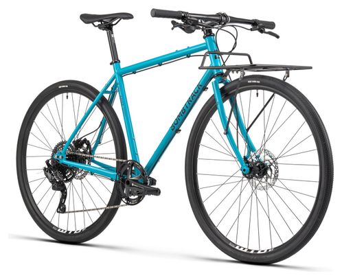 Vélo de Ville Bombtrack Arise Geared MicroShift Advent 9V 700c Bleu Pétrole
