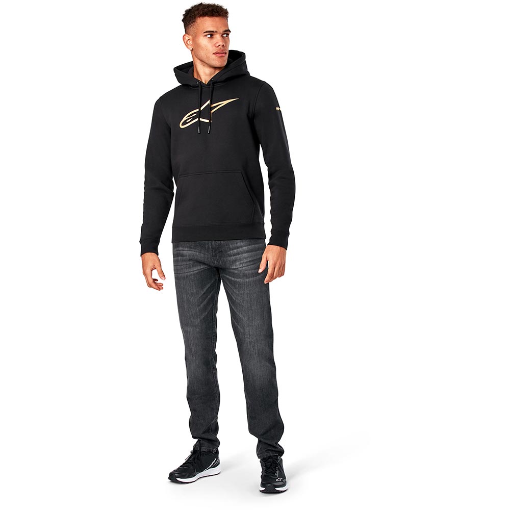 Alpinestars - Sweat à capuche Gilded Noir / Or