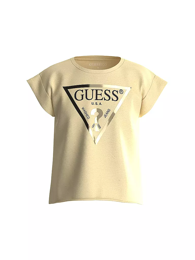 GUESS Mädchen T-Shirt gelb