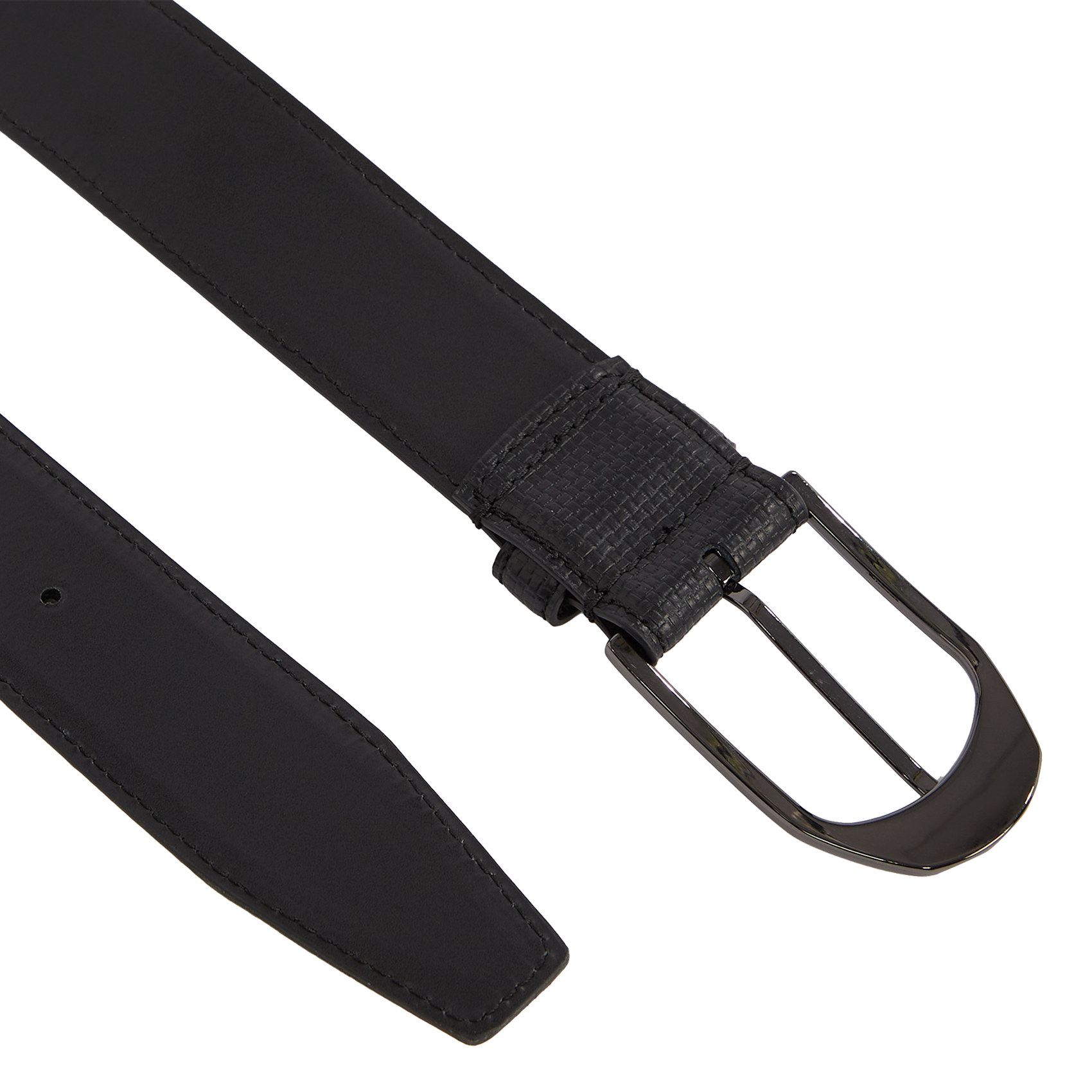 Ceinture en cuir | Noir