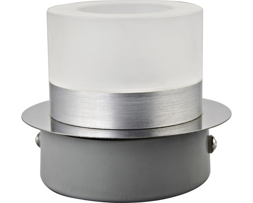 FLAIR LED plafondlamp 7W 630 lm 3000 K Ø 11 cm Azimech chroom