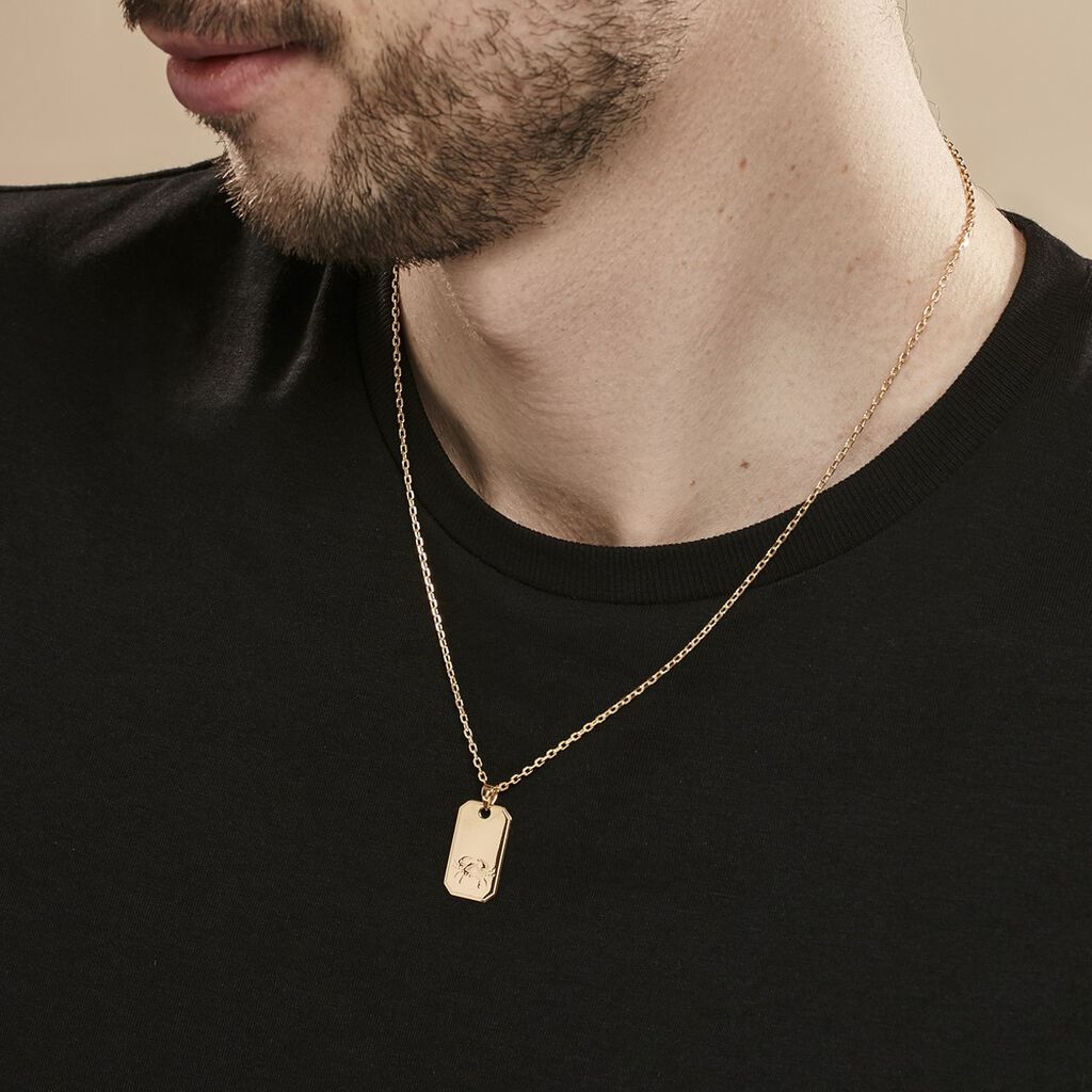 Collier Plaqué Or Quintien