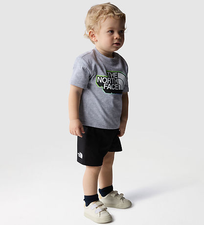 The North Face Shortss?t - T-shirt/Shorts - Light Grey Heather/S