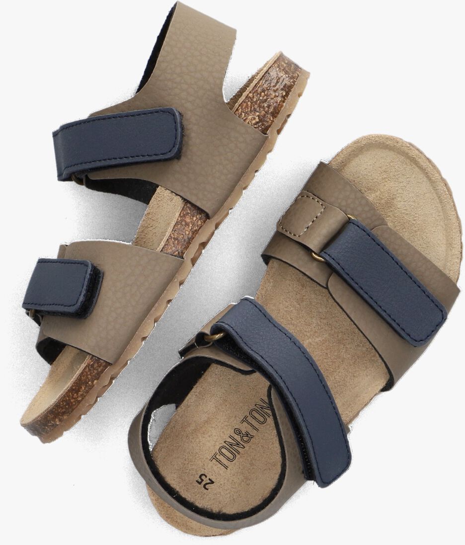 TON & TON taupe ton & ton sandalen denniz