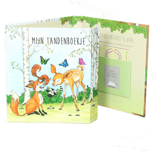 Tandenpret tandenboekje bosvrienden